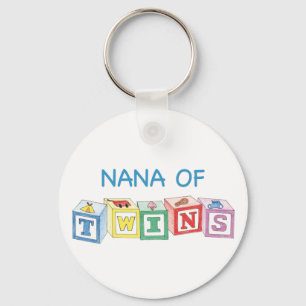 Chaveiro Nana de blocos dos gêmeos