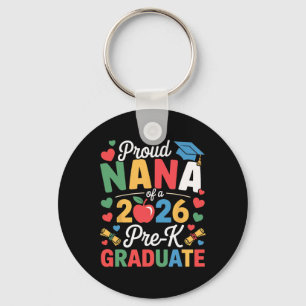 Chaveiro Nana Orgulhosa De Um Graduado Da Pré-escola Cl 202