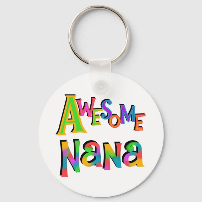 Chaveiro Nana T-shirts e presentes incríveis (Frente)