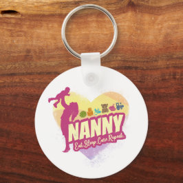 Chaveiro Nanny Nursemaid Vintage Babysitter Nurse de Cuidad