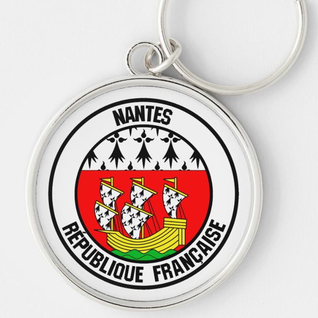 Chaveiro Nantes Round Emblem (Frente)