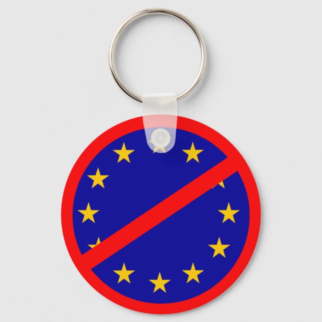 Chaveiro Não à UE (Frente)