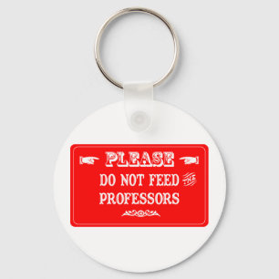Chaveiro Não alimente os professores