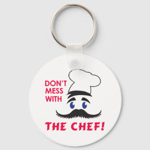 Chaveiro Não brinque com o Chef