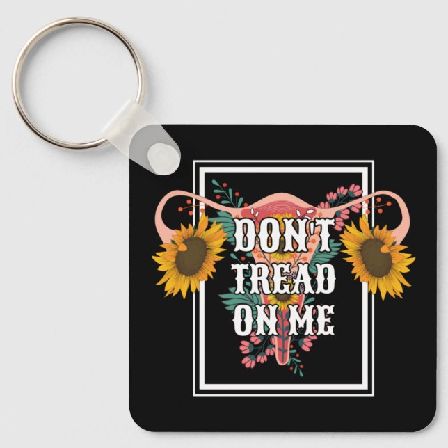 Chaveiro Não brinque comigo pela escolha profissional femin (Frente)