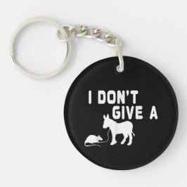 Chaveiro Não dou um presente engraçado a Rat Donkey, Piada 