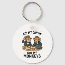 Não É Meu Circo, Não Meus Macacos - Monge Engraçad