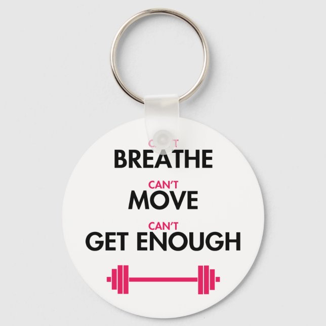 Chaveiro Não é possível obter o suficiente (Frente)