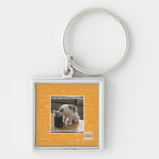 Chaveiro Não é viciado à cafeína (Frente)