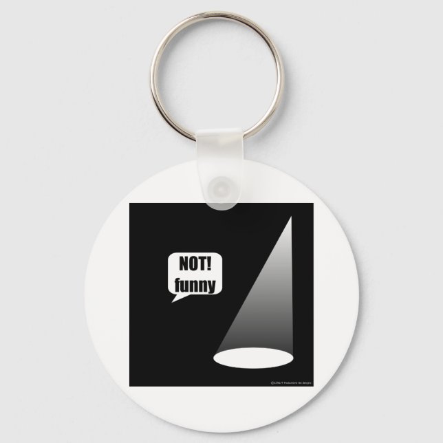 Chaveiro Não Engraçado (Frente)
