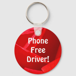 Chaveiro "não enviar SMS e conduzir"