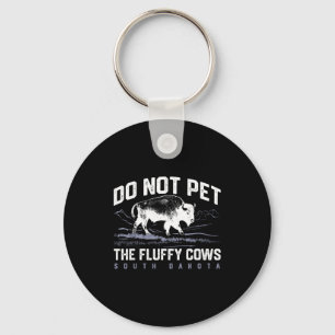 Chaveiro Não Faça Camisa Não Acaricie Vacas Fofas Nacional