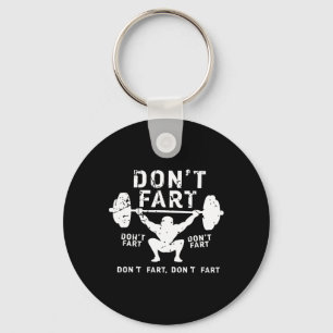 Chaveiro Não Fart Engraçado Fart Squat Snatch Exercício de