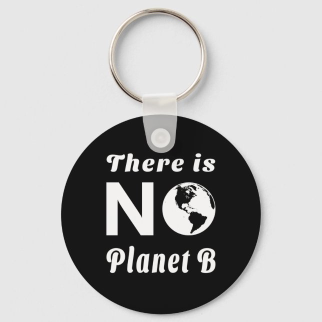 Chaveiro Não Há Planeta B Protegendo O Dia Mundial Da Terra (Frente)