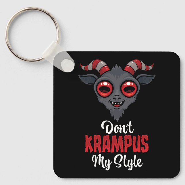 Chaveiro Não Krampus Meu Estilo (Frente)