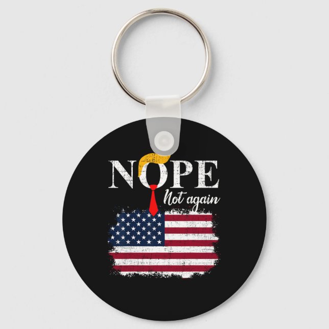 Chaveiro Não Mais Engraçado Trump 5 (Frente)