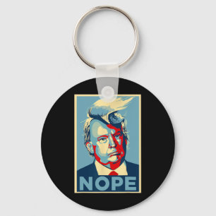 Chaveiro Não Mais Votar 2024 Anti Trump Anti Biden