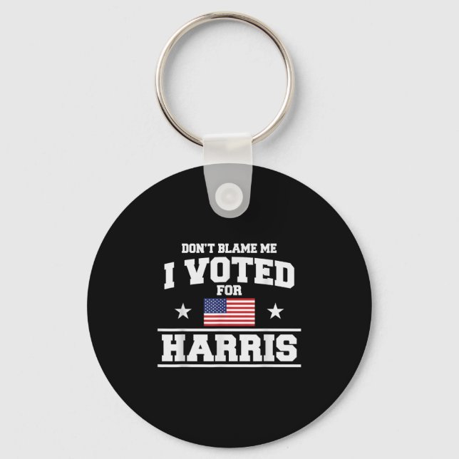 Chaveiro Não Me Culpe, Votei A Favor Do Harris (Frente)