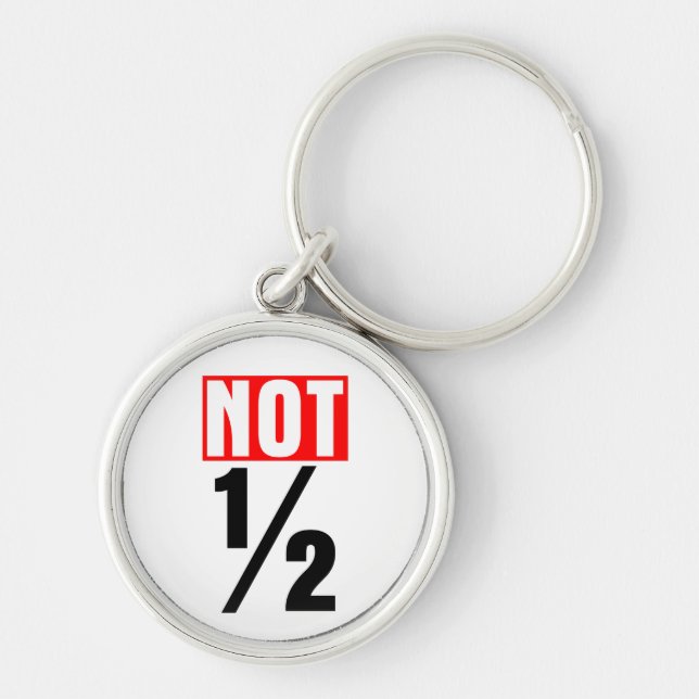Chaveiro Não Metade (Frente)