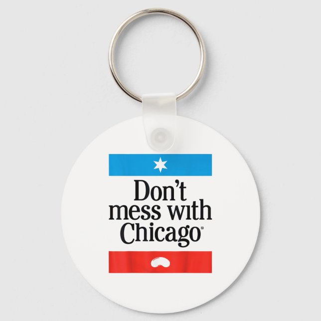 Chaveiro Não Mexa Com Chicago  (Frente)