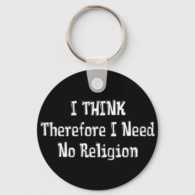 Chaveiro Não precisa de religião (Frente)