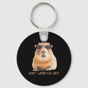 Chaveiro Não se preocupe com Capy Capybara