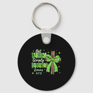 Chaveiro Não sortudos trevos cristãos abençoados st patrick