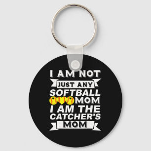 Chaveiro Não sou apenas uma mãe de softball qualquer, sou a
