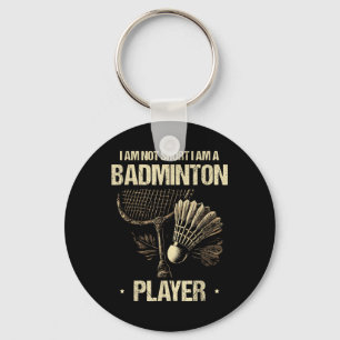 Chaveiro Não Sou Curta, Sou Um Jogador De Badminton Cutado.