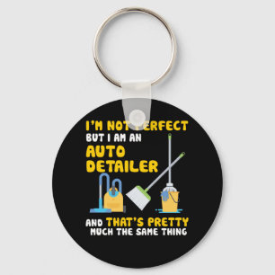 Chaveiro Não sou perfeito, mas sou um Detetive Automático