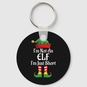 Chaveiro Não Sou Um Elfo Sou Apenas Baixo Diversão Natal Co