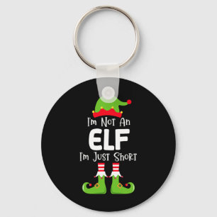 Chaveiro Não Sou Um Elfo, Sou Apenas Baixo Pijamas De Natal