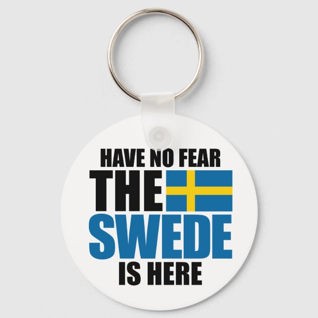 Chaveiro Não Tenha Medo, O Sueco Está Aqui (Frente)