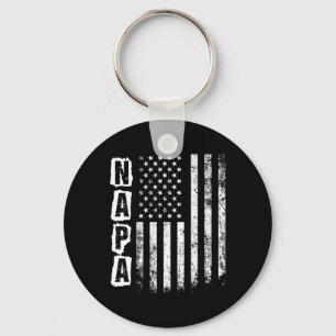 Chaveiro Napa Dia de os pais Americana Bandeira 4 De Julho