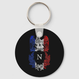 Chaveiro Napoleão Bonaparte Eagle Bandeira Francesa Napoleô