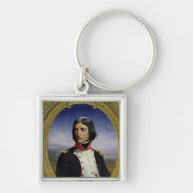 Chaveiro Napoleon Bonaparte como o Tenente Coronel (Frente)
