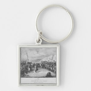 Chaveiro Napoleon mim que retorno da Ilha de Elba