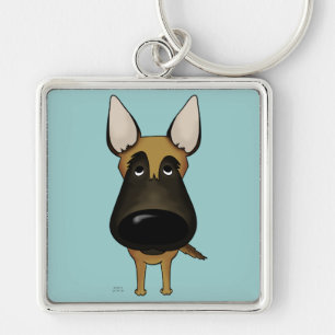 Chaveiro Nariz grande Malinois