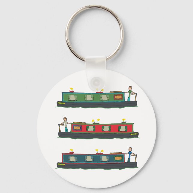 Chaveiro Narrowboat (Frente)