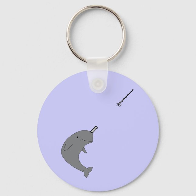 Chaveiro Narwhal (Frente)
