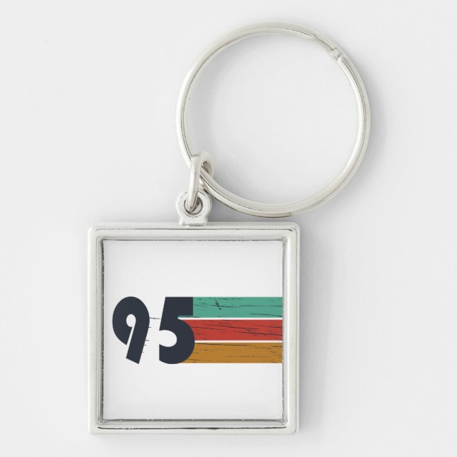 Chaveiro Nascer em 1995 presente de aniversário de 30 anos  (Frente)