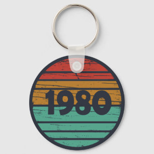 Chaveiro Nascer em presente de aniversário de 1980