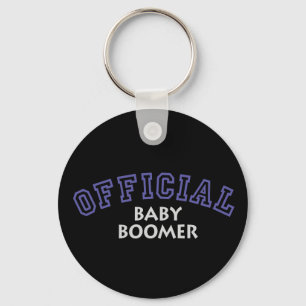 Chaveiro Nascido no Baby Boom oficial - azul