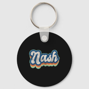 Chaveiro Nash Primeiro Nome Menino Estilo Vintage 70s 80s P