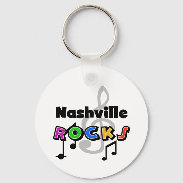 Chaveiro Nashville Rocks (Frente)