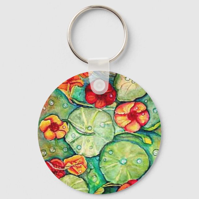 Chaveiro Nasturtium Water Fantasy (Frente)