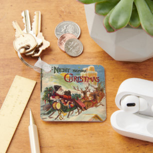 Chaveiro Natais vintages, A Noite Antes Do Natal