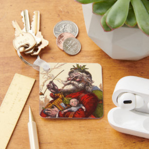 Chaveiro Natais vintages, Brinquedos da Pipe do Papai Noel