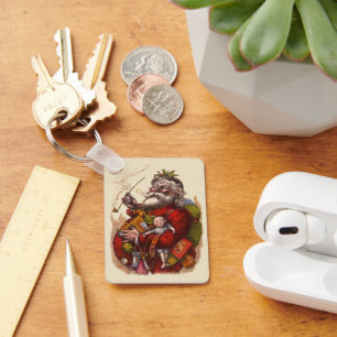 Chaveiro Natais vintages, Brinquedos da Pipe do Papai Noel