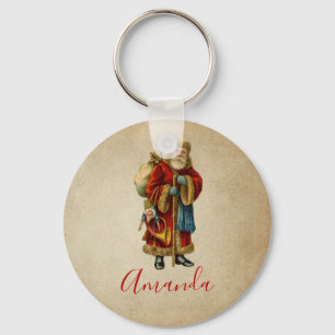 Chaveiro Natais vintages Velho Pai Natal